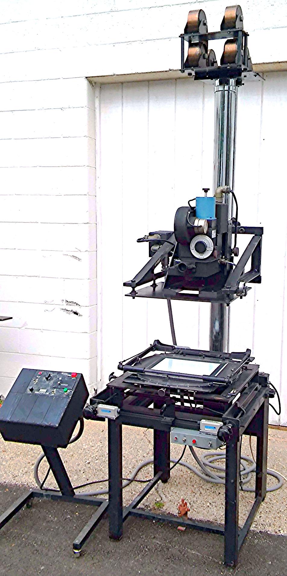 RARE OXBERRY 5326 ANIMATION CAMERA & STAND SYSTEM WORKING PERFECTLY WATCH VIDEO