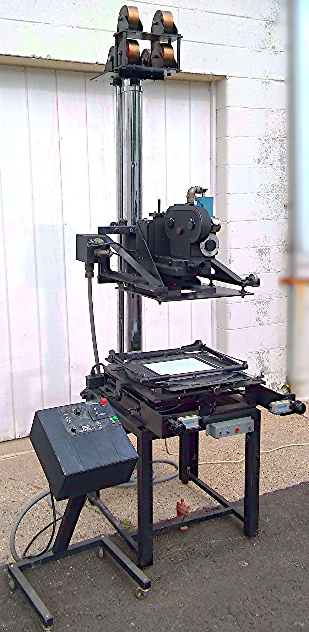 RARE OXBERRY 5326 ANIMATION CAMERA & STAND SYSTEM WORKING PERFECTLY WATCH VIDEO