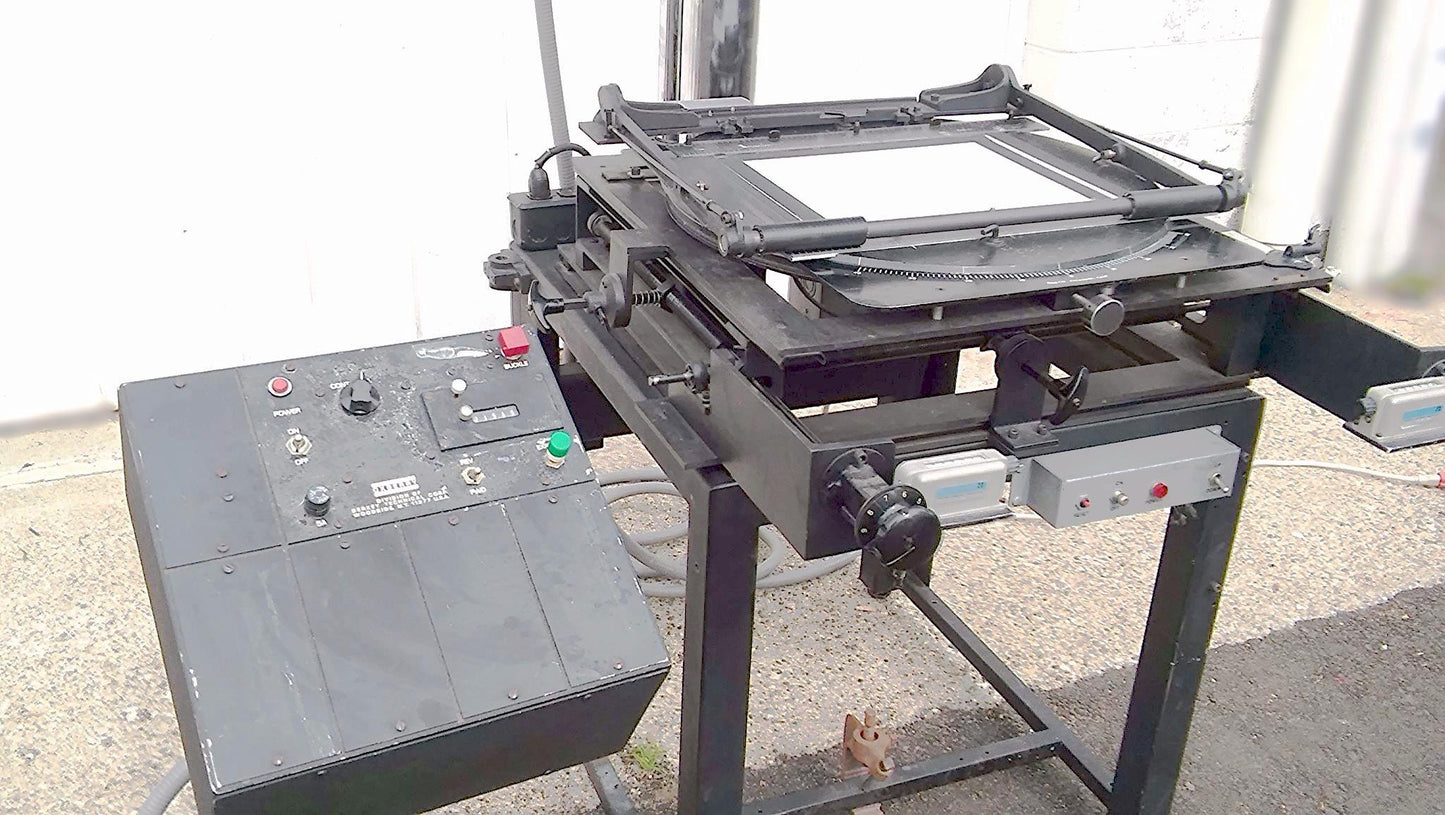 RARE OXBERRY 5326 ANIMATION CAMERA & STAND SYSTEM WORKING PERFECTLY WATCH VIDEO