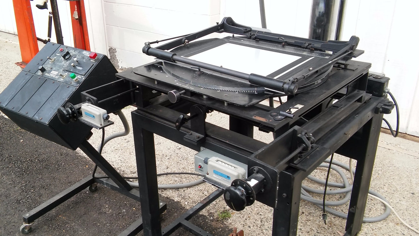 RARE OXBERRY 5326 ANIMATION CAMERA & STAND SYSTEM WORKING PERFECTLY WATCH VIDEO