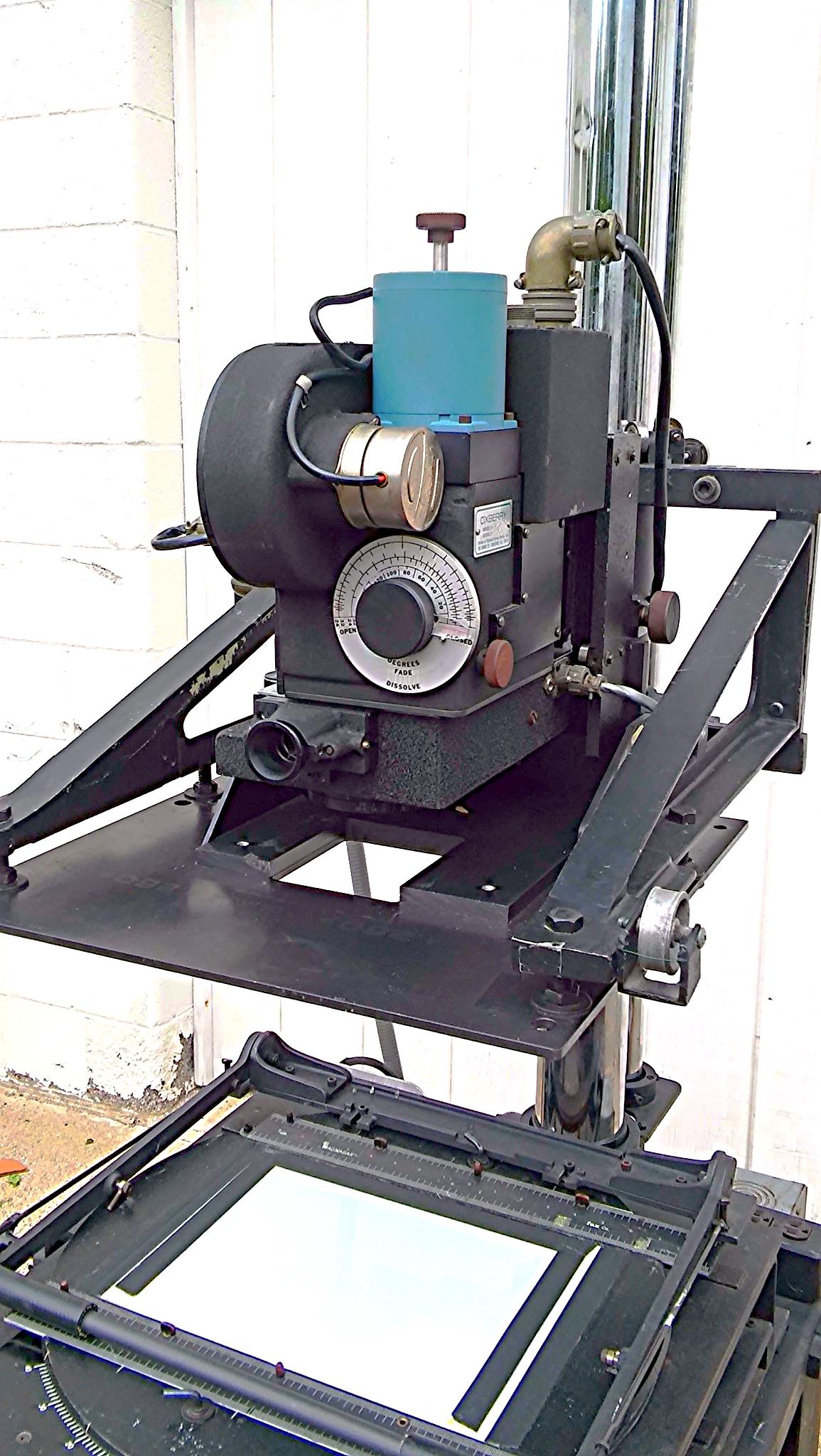 RARE OXBERRY 5326 ANIMATION CAMERA & STAND SYSTEM WORKING PERFECTLY WATCH VIDEO