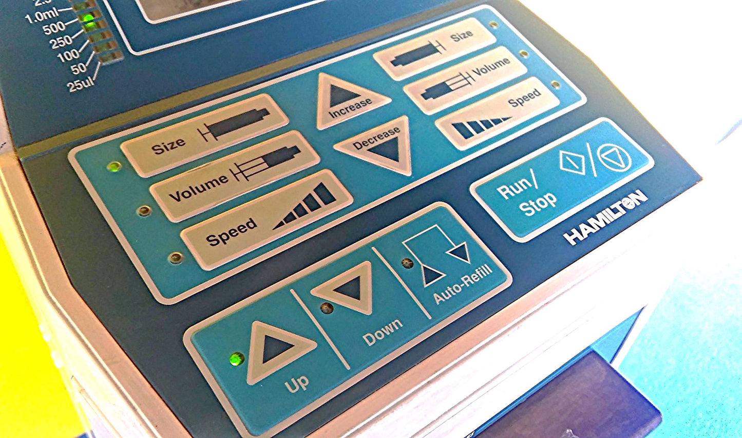 HAMILTON MICROLAB 500 DUAL SYRINGE DILUTER DISPENSER PROBE WATCHVIDEO FREESHIP