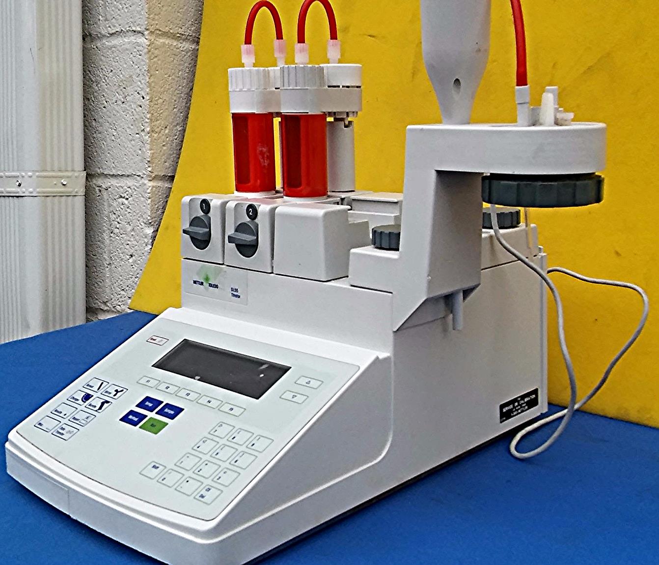 METTLER TOLEDO TYPE DL55 TITRATOR WATCH VIDEO FREESHIPPING