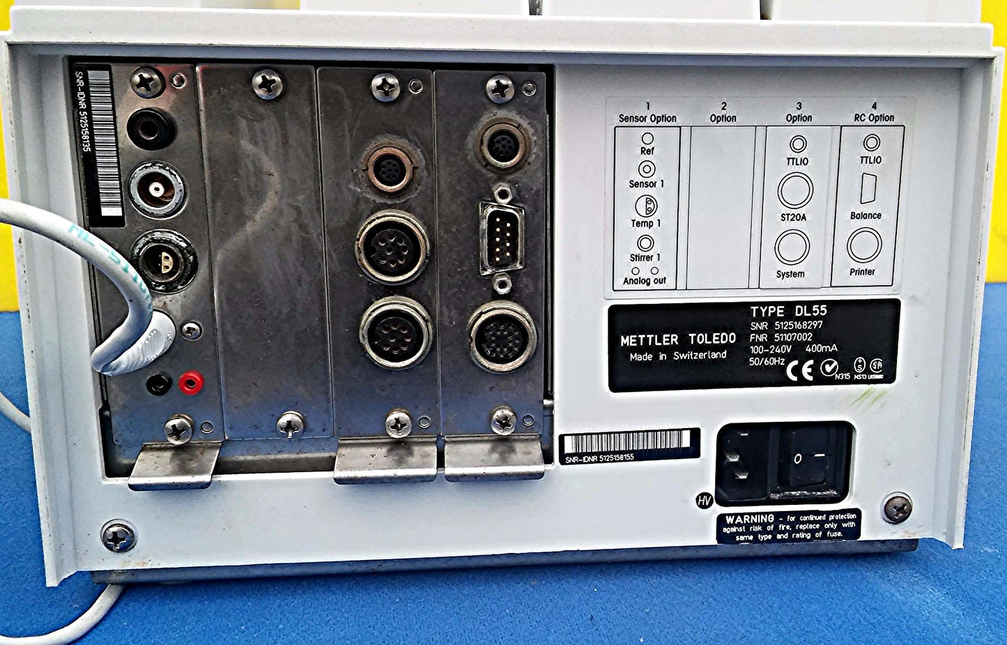 METTLER TOLEDO TYPE DL55 TITRATOR WATCH VIDEO FREESHIPPING