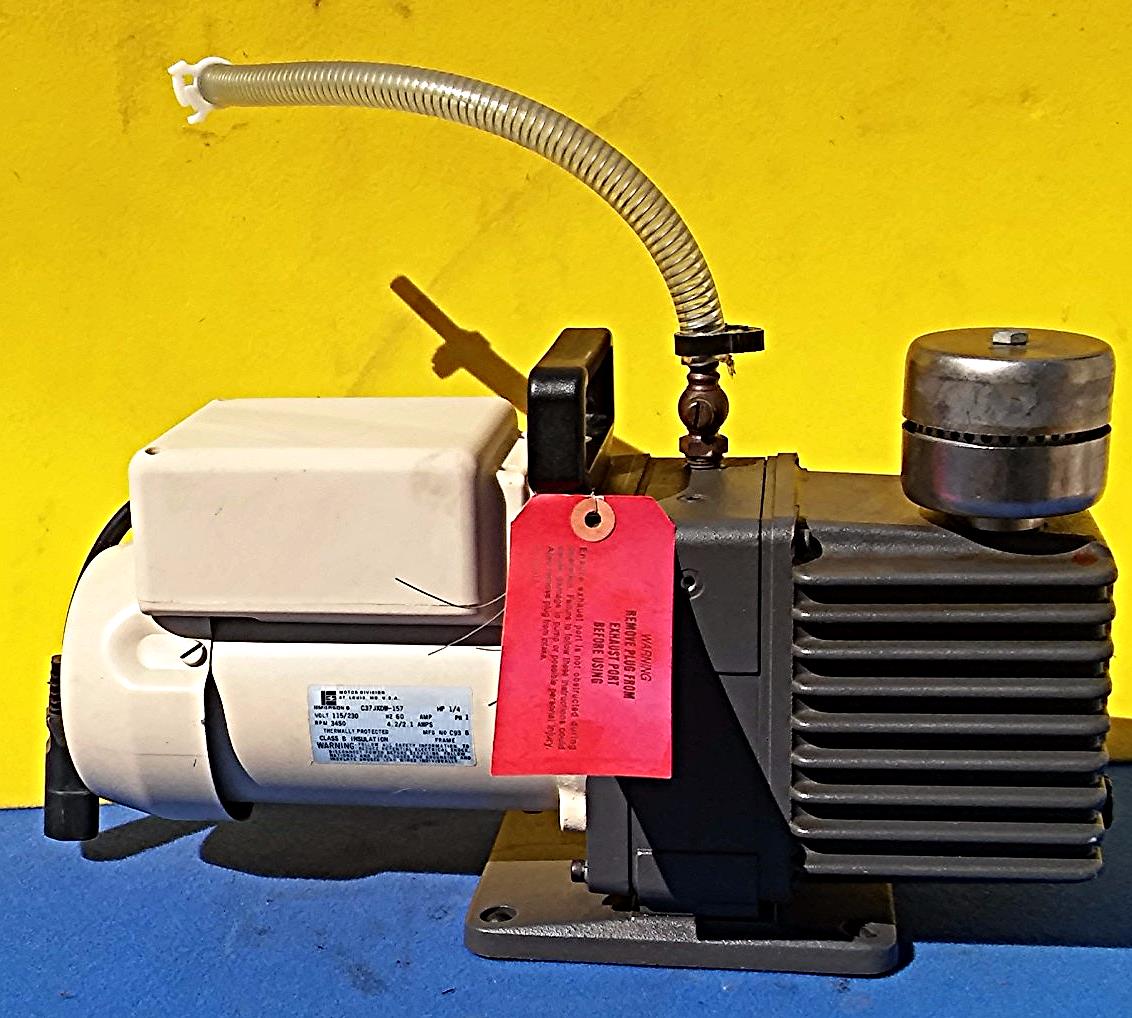 BIO-RAD Model 1651754 Vacuum Pump LAB HOSPITAL PERFECT WATCH VIDEO FREESHIPPING