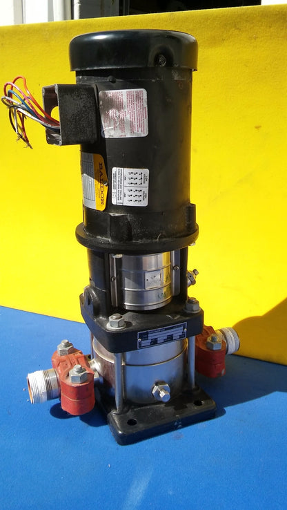 GRUNDFOS VERTICAL CRN4-20 CRN High Pressure PUMP STAINLESS S/S 22GPM 2HP 2 HP