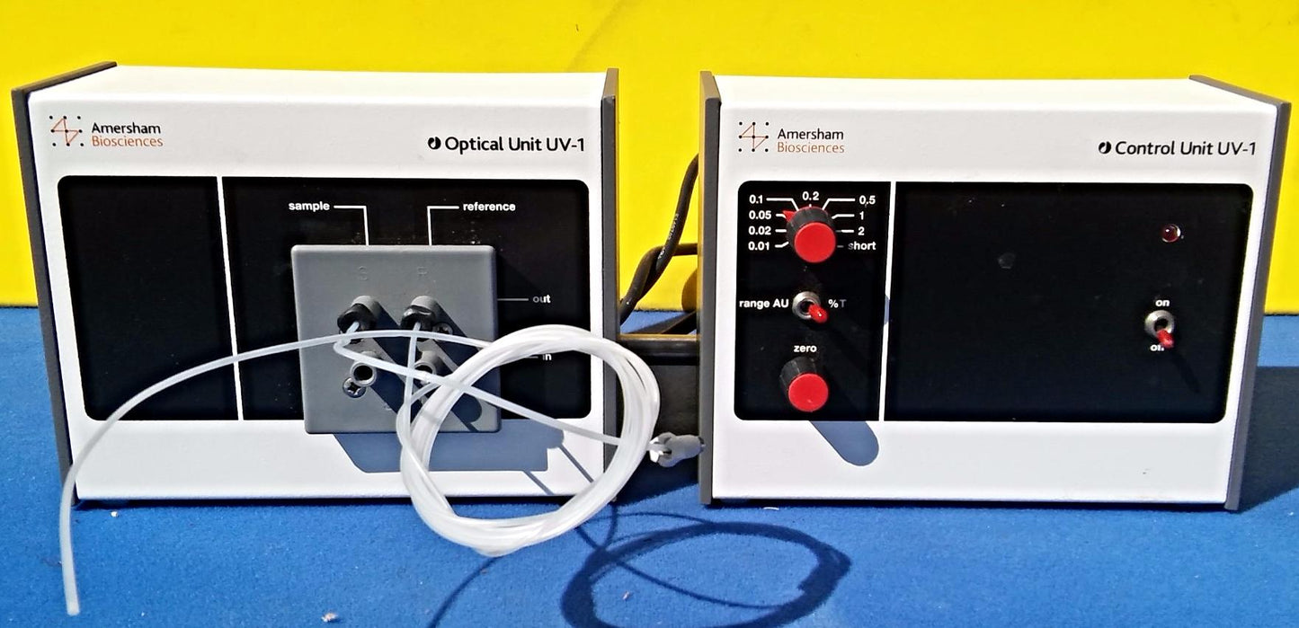 AMERSHAM BIOSCIENCE OPTICAL UNIT UV & CONTROL UNIT UV-1 FREESHIPPING