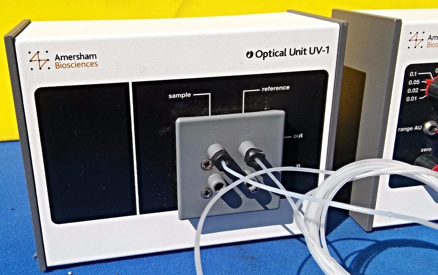 AMERSHAM BIOSCIENCE OPTICAL UNIT UV & CONTROL UNIT UV-1 FREESHIPPING