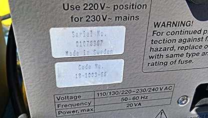 AMERSHAM BIOSCIENCE OPTICAL UNIT UV & CONTROL UNIT UV-1 FREESHIPPING