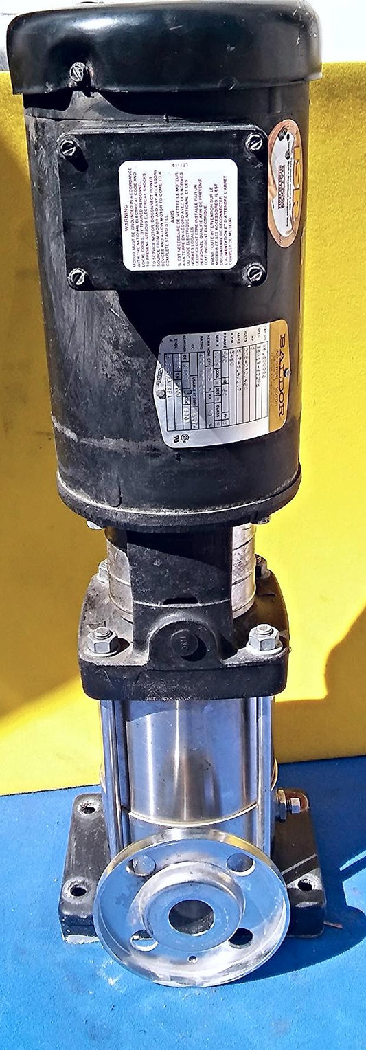GRUNDFOS VERTICAL CRN4-50 CRN High Pressure PUMP STAINLESS S/S 22GPM 2HP 2 HP