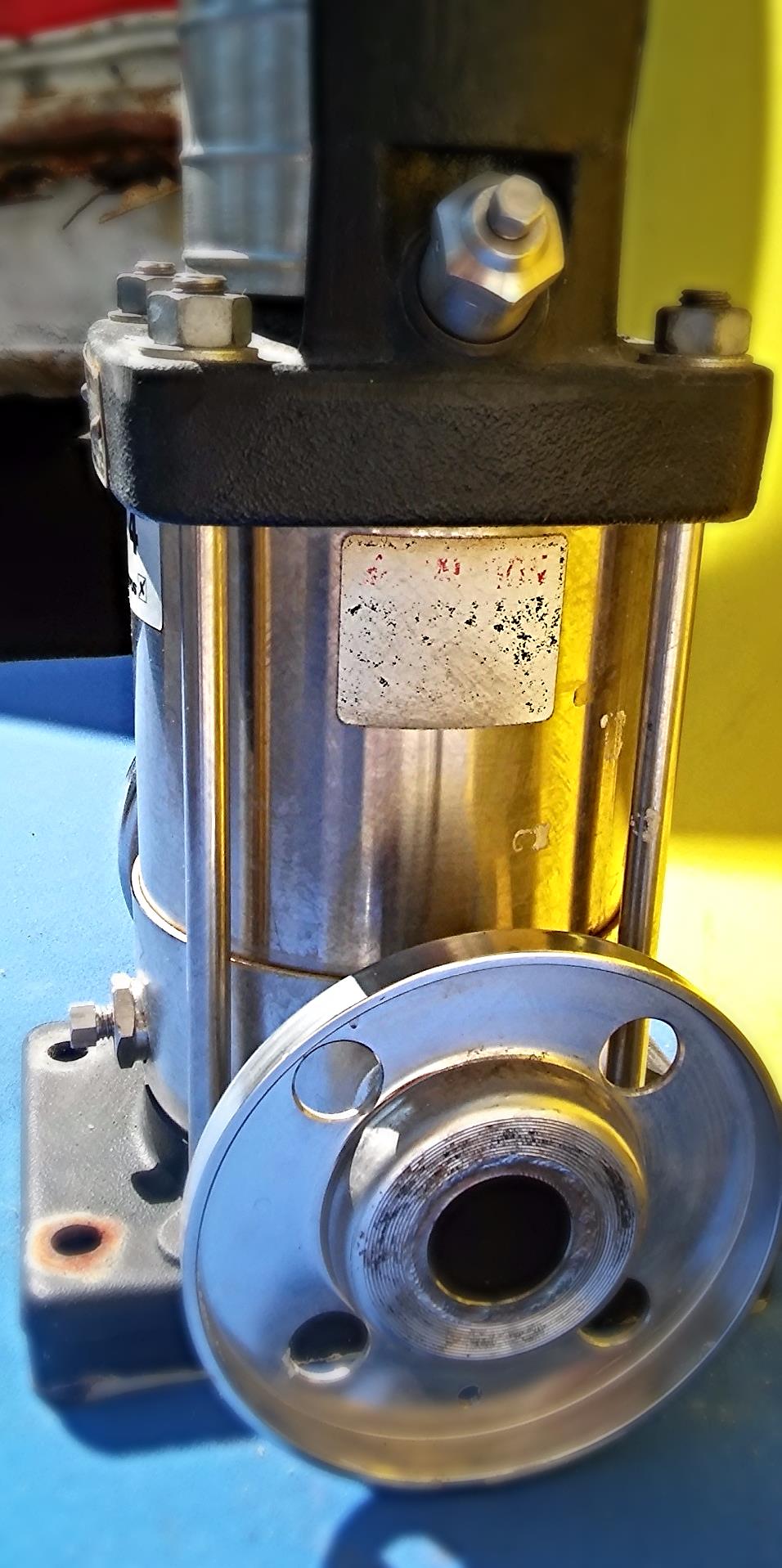 GRUNDFOS VERTICAL CRN4-50 CRN High Pressure PUMP STAINLESS S/S 22GPM 2HP 2 HP