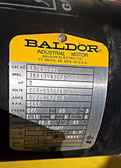 GRUNDFOS VERTICAL CRN4-50 CRN High Pressure PUMP STAINLESS S/S 22GPM 2HP 2 HP