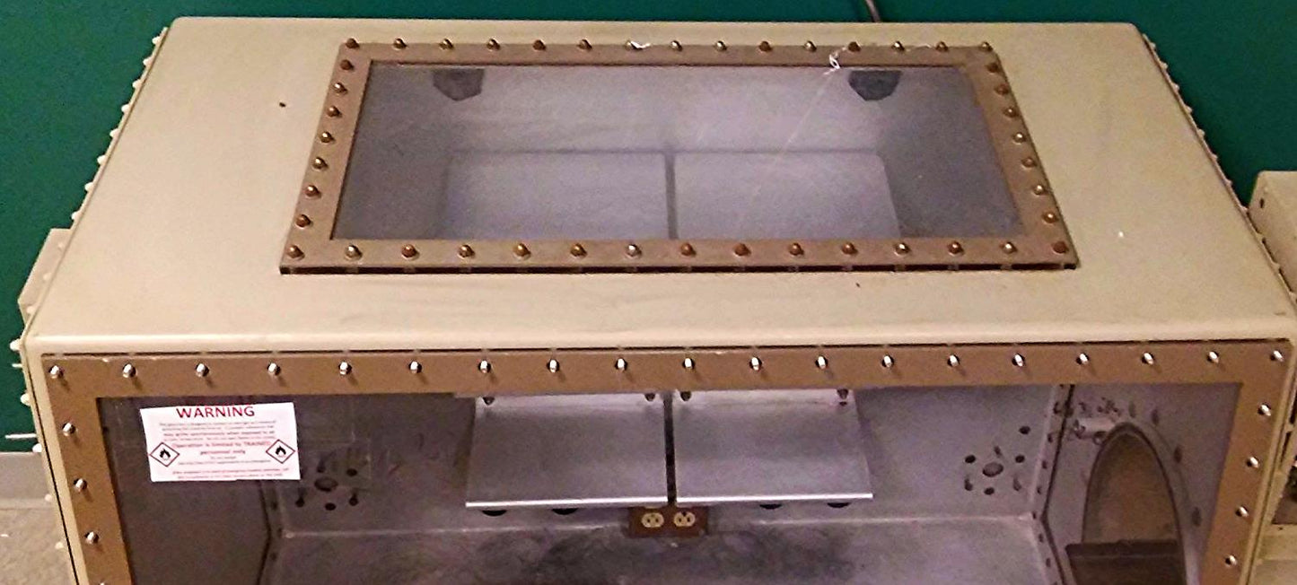 VAC Vacuum Atmospheres GLOVE BOX Dri-LAB with HE-493 HE-43-2 & HE-63-P FREE SHIP