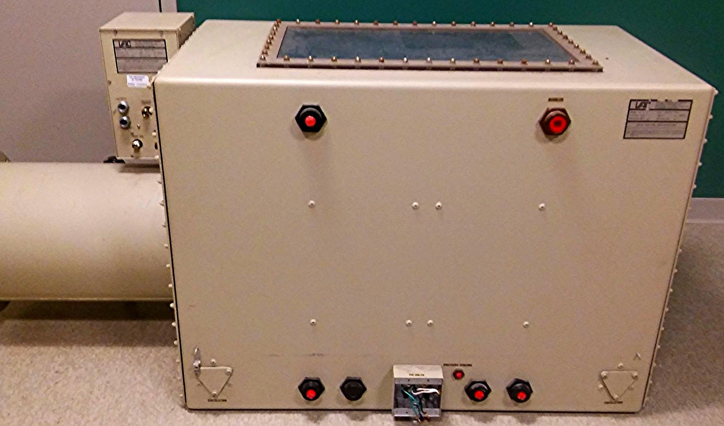 VAC Vacuum Atmospheres GLOVE BOX Dri-LAB with HE-493 HE-43-2 & HE-63-P FREE SHIP