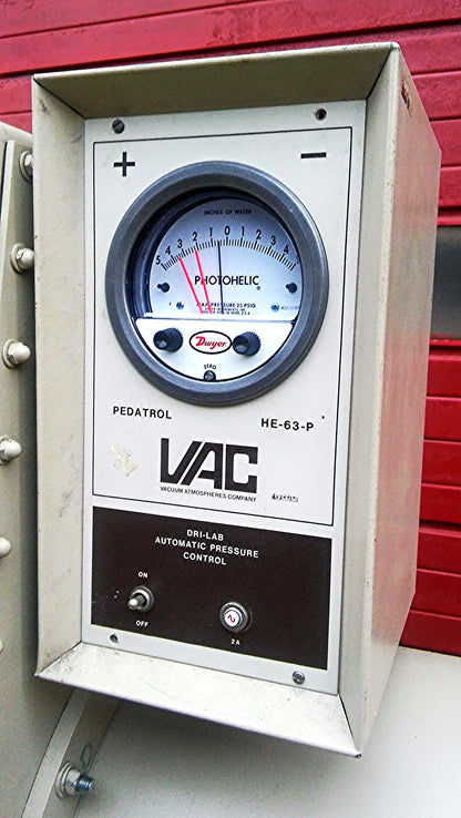 VAC Vacuum Atmospheres GLOVE BOX Dri-LAB with HE-493 HE-43-2 & HE-63-P FREE SHIP