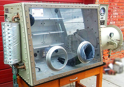 VAC Vacuum Atmospheres GLOVE BOX Dri-LAB with HE-493 HE-43-2 & HE-63-P FREE SHIP