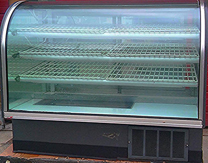SPARTAN 93000-R Serie Tilt-Out Curved Front HighVolume Refrigerated Display Case