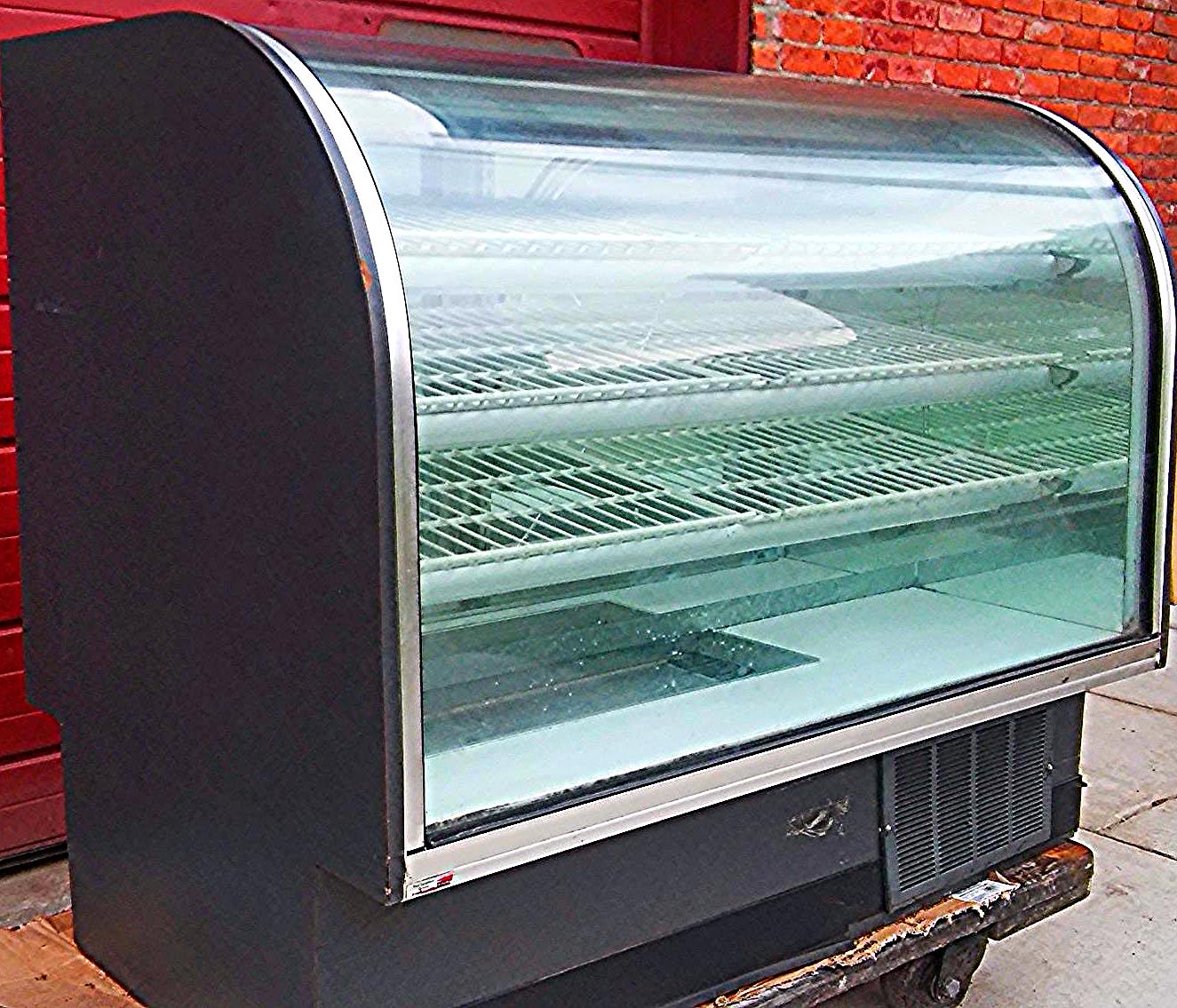 SPARTAN 93000-R Serie Tilt-Out Curved Front HighVolume Refrigerated Display Case