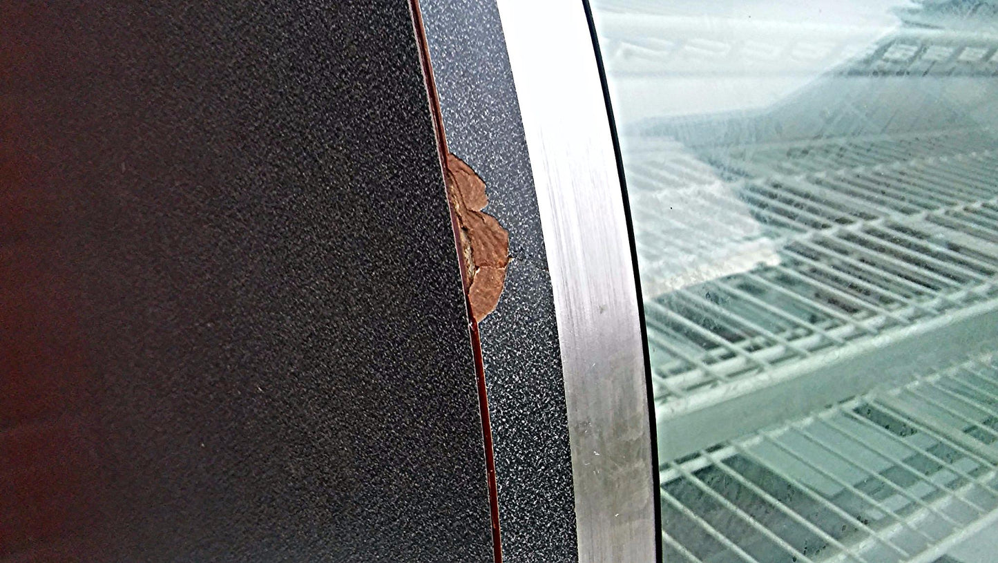 SPARTAN 93000-R Serie Tilt-Out Curved Front HighVolume Refrigerated Display Case