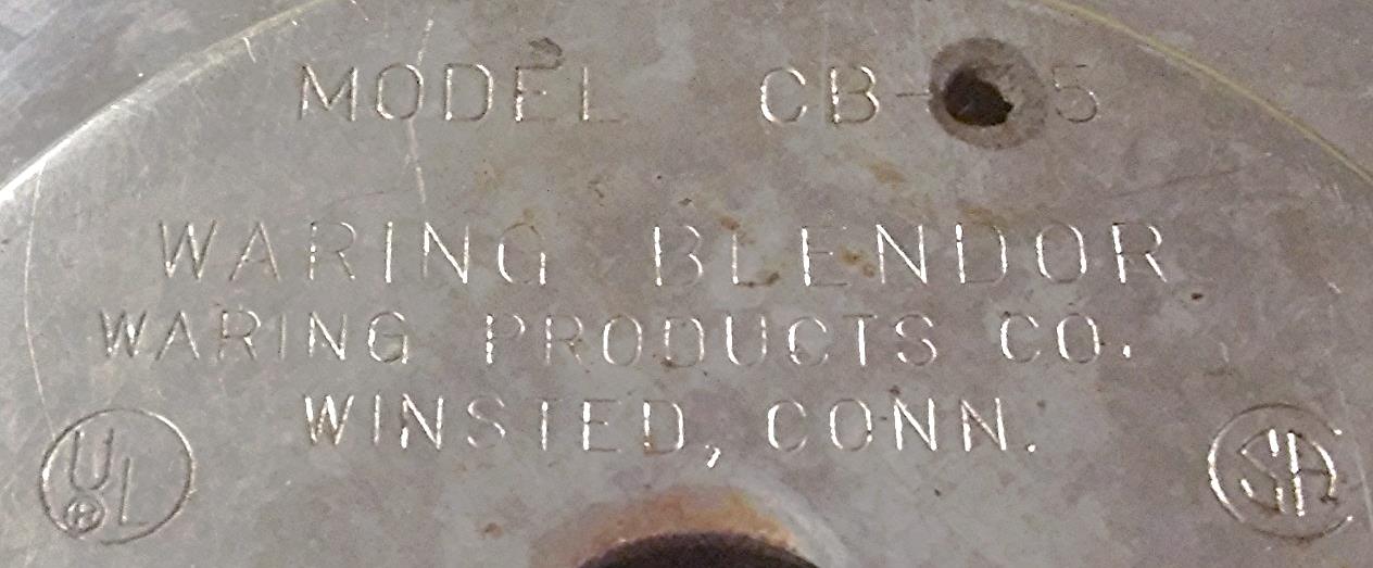 WARING CB-5 COMMERCIAL KITCHEN BLENDER with EXTRA CUP WATCH VIDEO FREESHIPPING