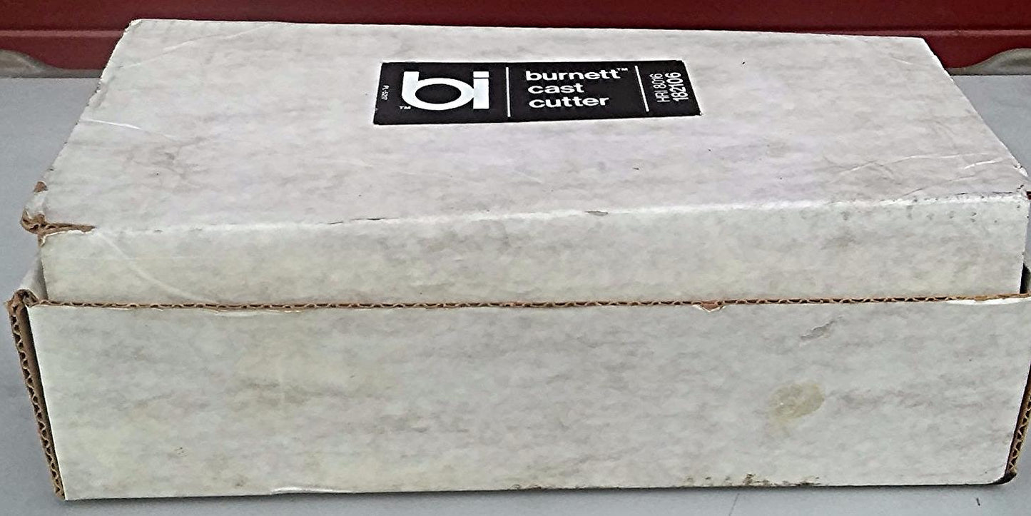 BURNETT CAST CUTTER SAW MODEL 182106 w CASE PLUS BONUS ST STEEL OPENER FREESHIP