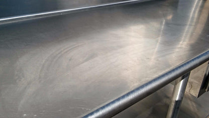 KEVRY 78x30x41 COMMERCIAL KITCHEN HEAVY STEEL PREP TABLE DRAWER TOP BOTTOM SHELF