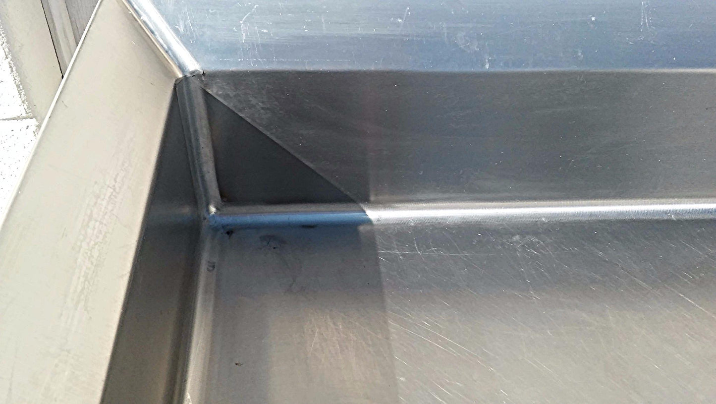 KEVRY 78x30x41 COMMERCIAL KITCHEN HEAVY STEEL PREP TABLE DRAWER TOP BOTTOM SHELF