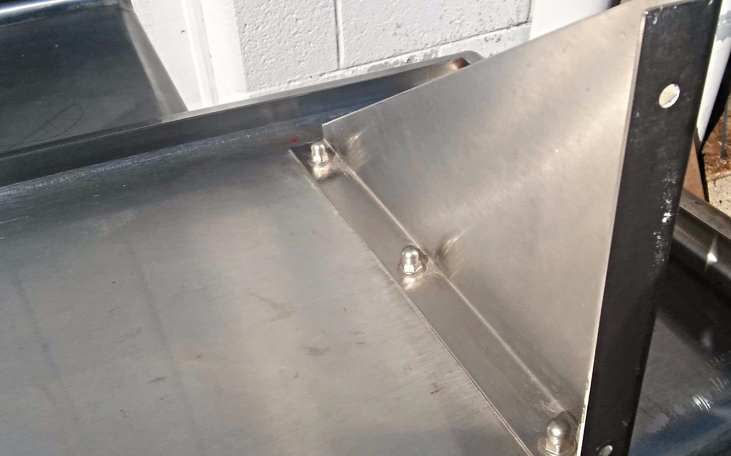 KEVRY 78x30x41 COMMERCIAL KITCHEN HEAVY STEEL PREP TABLE DRAWER TOP BOTTOM SHELF