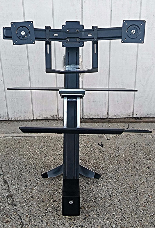 ERGOTRON 97-783 DUAL MONITOR & HANDLE with STAND FREESHIPPING
