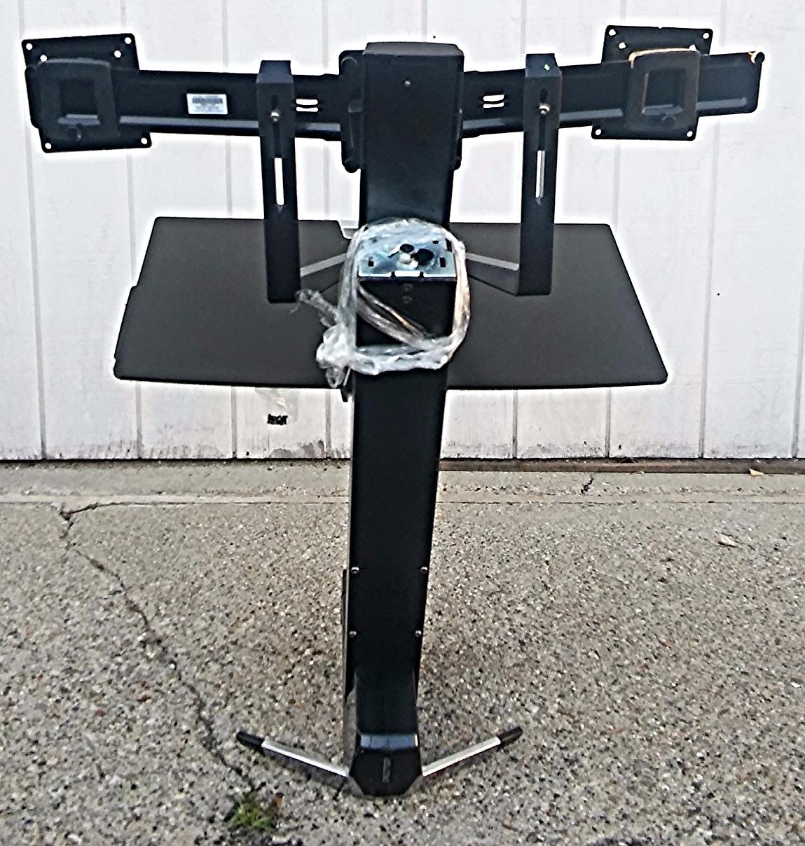 ERGOTRON 97-783 DUAL MONITOR & HANDLE with STAND FREESHIPPING