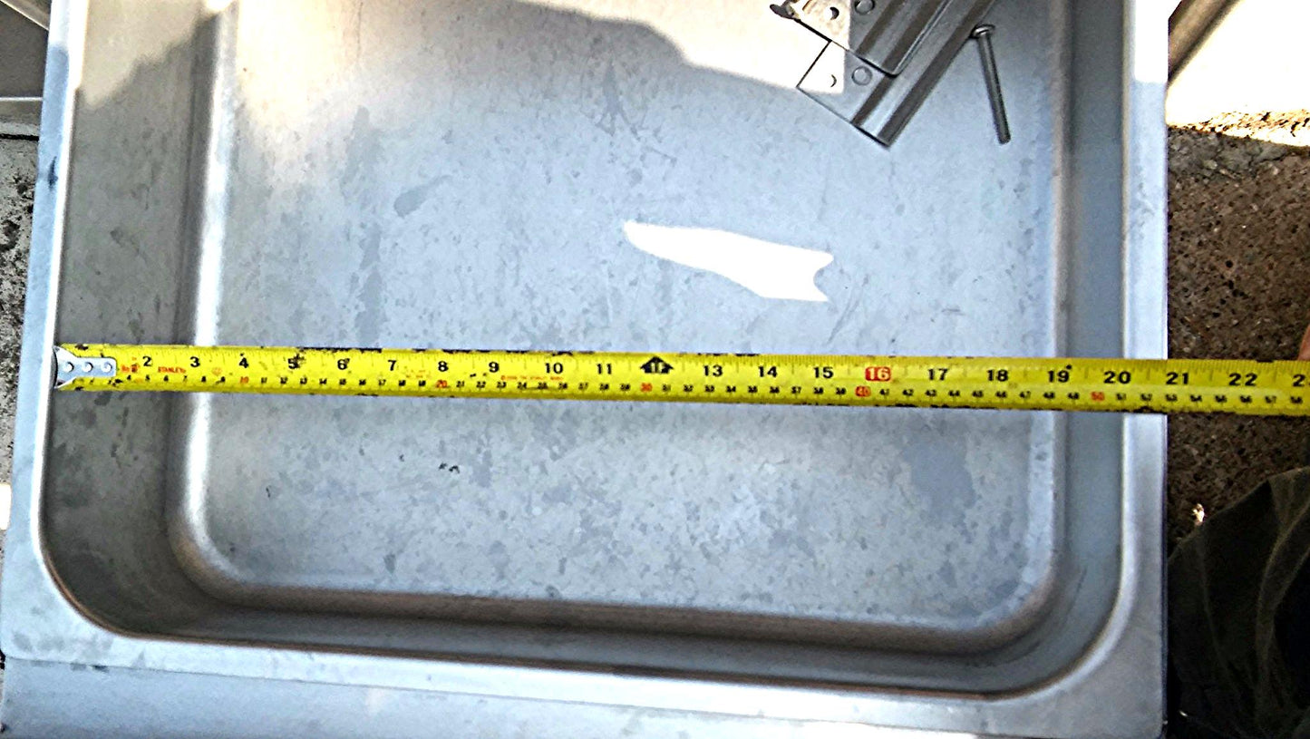 KEVRY 78x30x41 COMMERCIAL KITCHEN HEAVY STEEL PREP TABLE DRAWER TOP BOTTOM SHELF