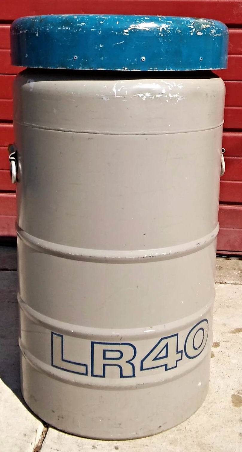 UNION CARBIDE 12 Gallon LR-40CRYOGENIC TANK COMPLETE ALL 6 INSERTS FREE SHIPPING