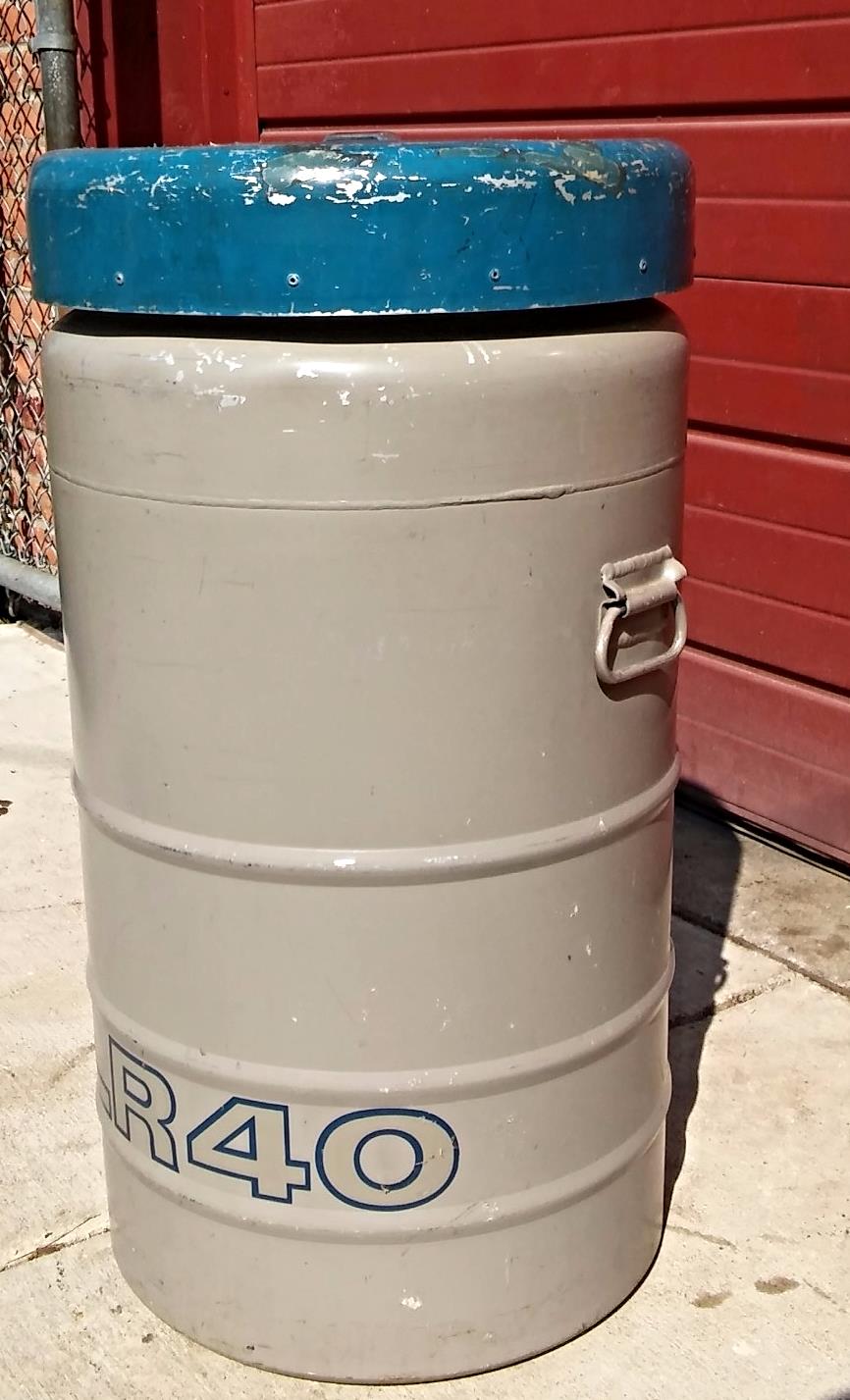 UNION CARBIDE 12 Gallon LR-40CRYOGENIC TANK COMPLETE ALL 6 INSERTS FREE SHIPPING