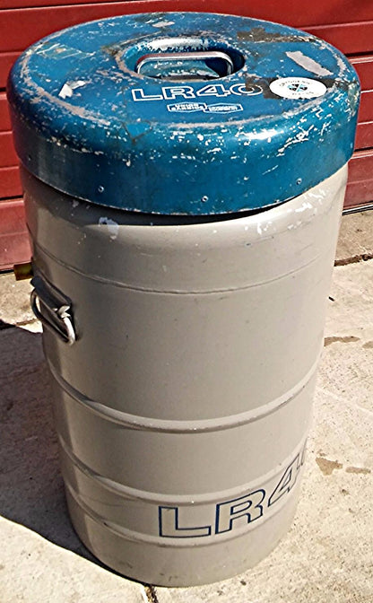 UNION CARBIDE 12 Gallon LR-40CRYOGENIC TANK COMPLETE ALL 6 INSERTS FREE SHIPPING