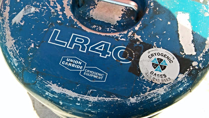 UNION CARBIDE 12 Gallon LR-40CRYOGENIC TANK COMPLETE ALL 6 INSERTS FREE SHIPPING