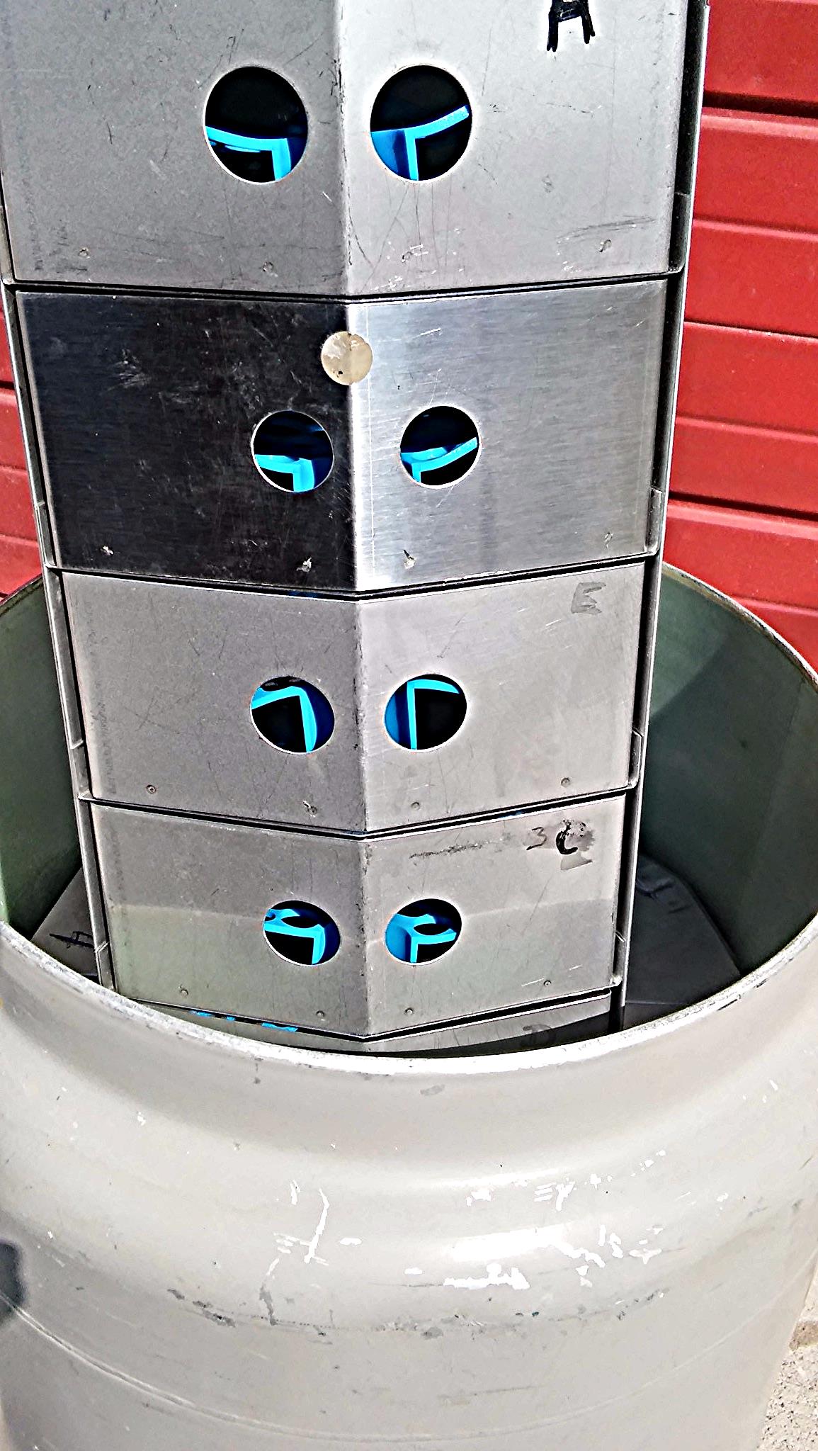 UNION CARBIDE 12 Gallon LR-40CRYOGENIC TANK COMPLETE ALL 6 INSERTS FREE SHIPPING