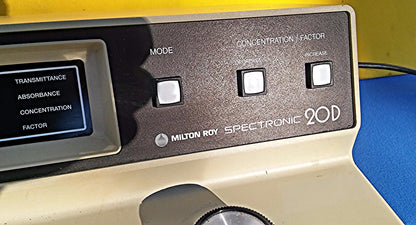 WORKING PERFECTLY MILTON ROY SPECTROMETER 20D WATCH VIDEO FREE SHIPPING