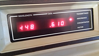 WORKING PERFECTLY MILTON ROY SPECTROMETER 20D WATCH VIDEO FREE SHIPPING