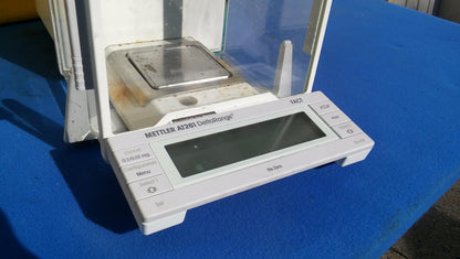 METTLER TOLEDO TYPE AT261 BALANCE PERFECT OPERATION TOP GLASS BROKEN FREE SHIP