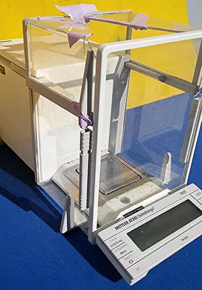 METTLER TOLEDO TYPE AT261 BALANCE PERFECT OPERATION TOP GLASS BROKEN FREE SHIP