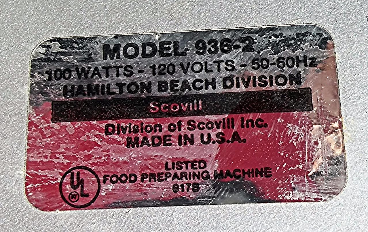 HAMILTON BEACH COMMERCIAL 3 SPEED MALT MILK SHAKER DRINK MIXER 936 + CUPS SPOONS