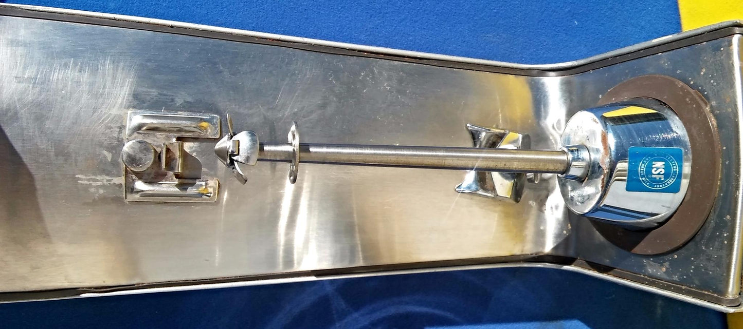 HAMILTON BEACH COMMERCIAL 3 SPEED MALT MILK SHAKER DRINK MIXER 936 + CUPS SPOONS