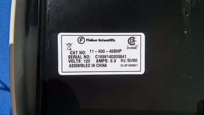 FISHER SCIENTIFIC DIGITAL STIR HOT PLATE ISOTEMP MODEL 11-300-49SHP For Parts
