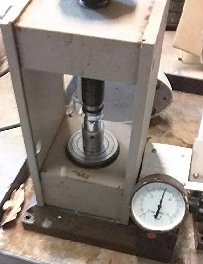 GRASEBY SPECAC 15 TON BENCHTOP LABORATORY HYDRAULIC PRESS & MANUAL FREE SHIP