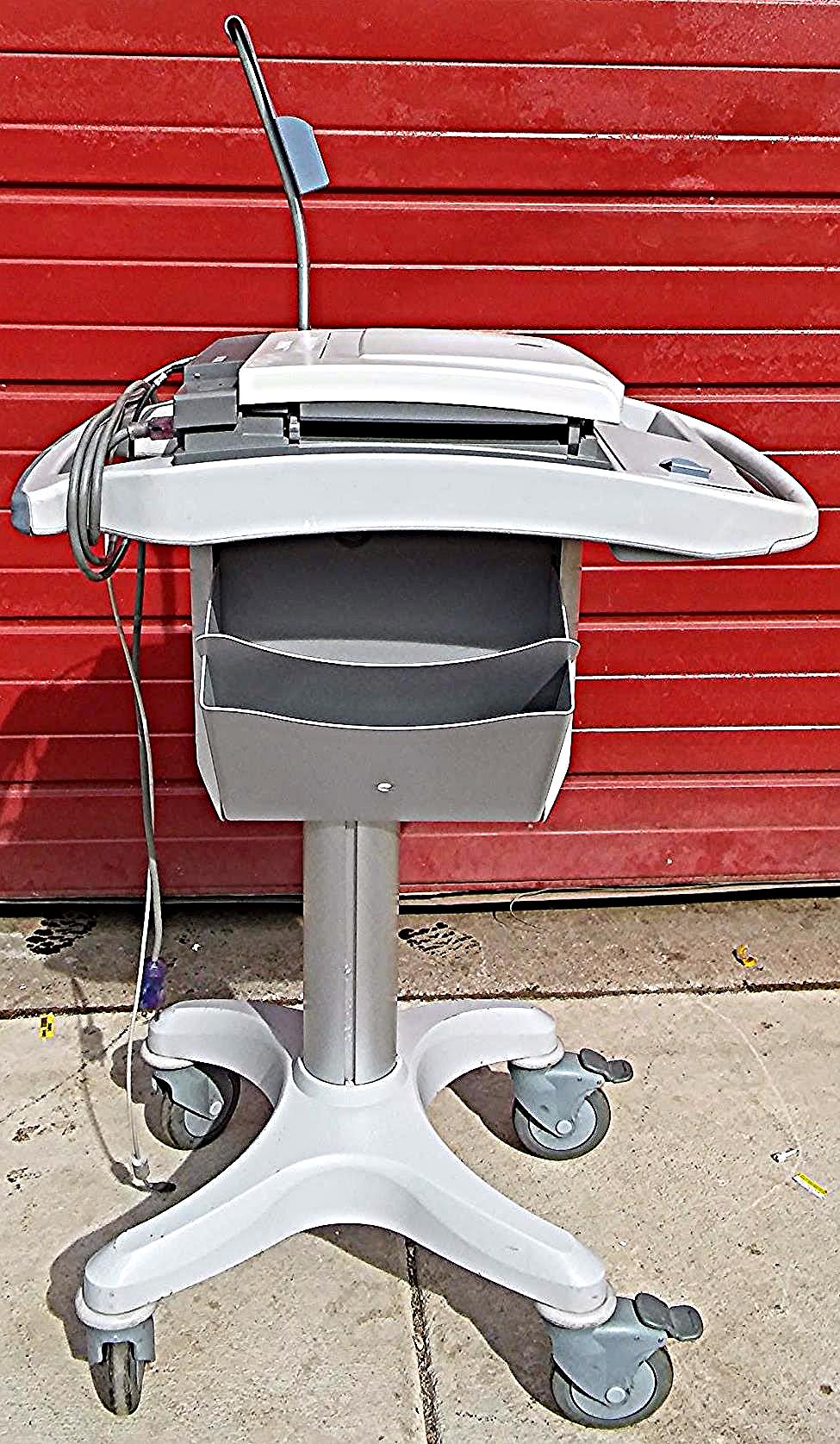 COMPLETE GE MARQUETTE MAC 5000 & SOFTWARE LEADS RESTING ECG EKG SYSTEM FREE SHIP