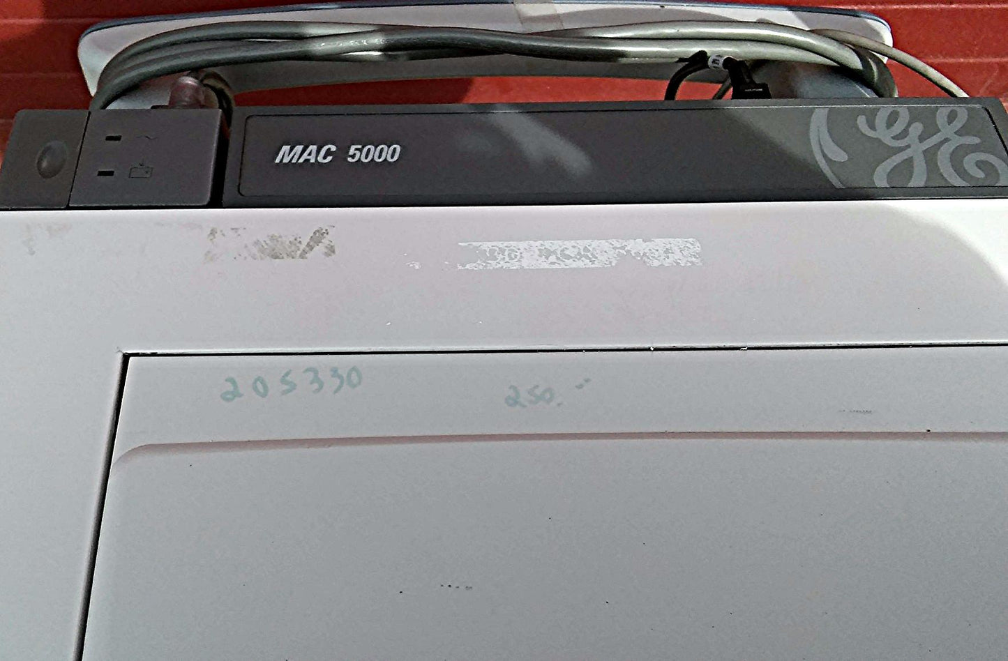 COMPLETE GE MARQUETTE MAC 5000 & SOFTWARE LEADS RESTING ECG EKG SYSTEM FREE SHIP