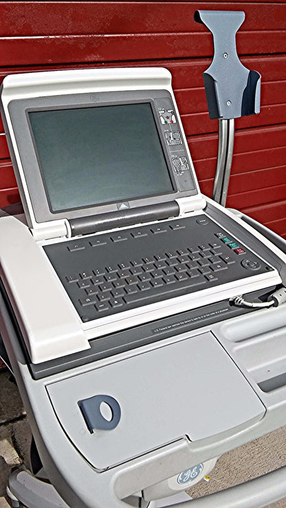 COMPLETE GE MARQUETTE MAC 5000 & SOFTWARE LEADS RESTING ECG EKG SYSTEM FREE SHIP