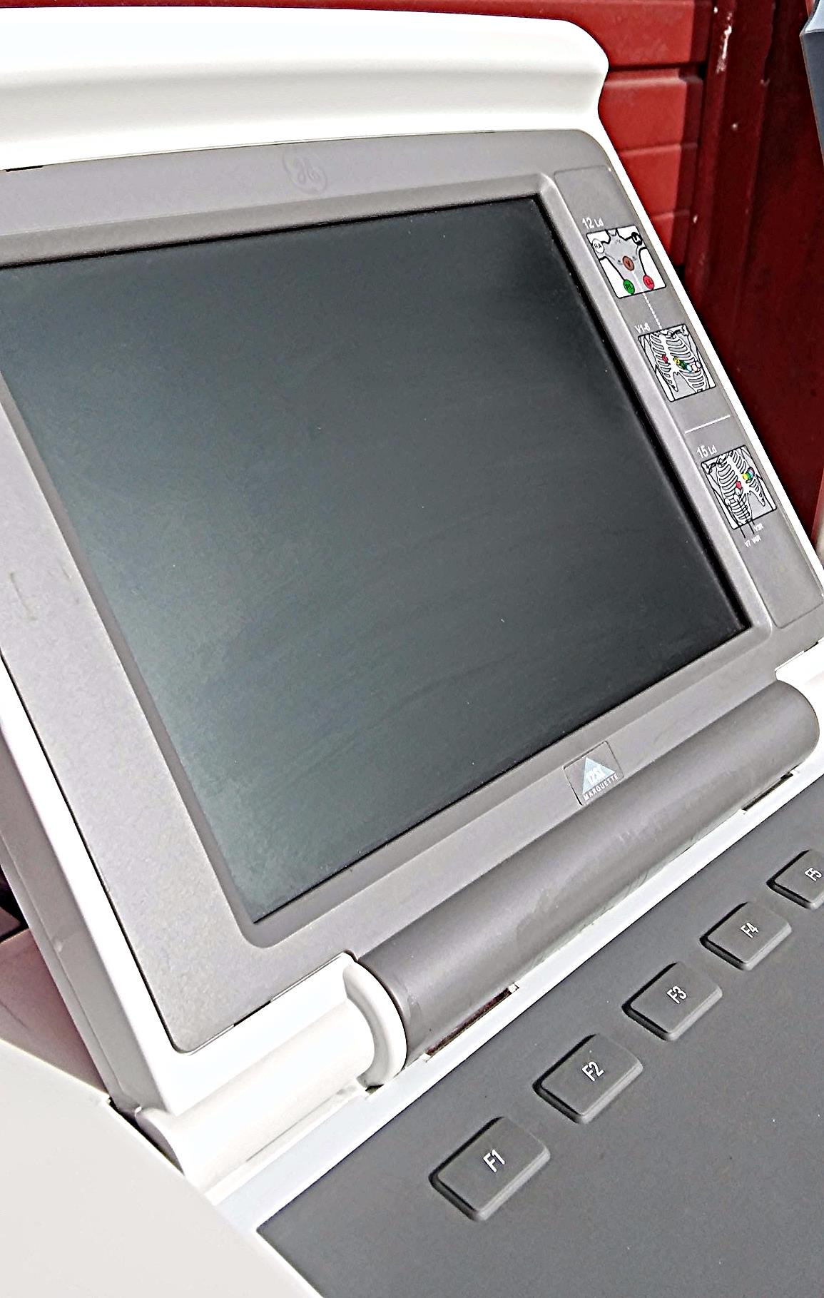 COMPLETE GE MARQUETTE MAC 5000 & SOFTWARE LEADS RESTING ECG EKG SYSTEM FREE SHIP