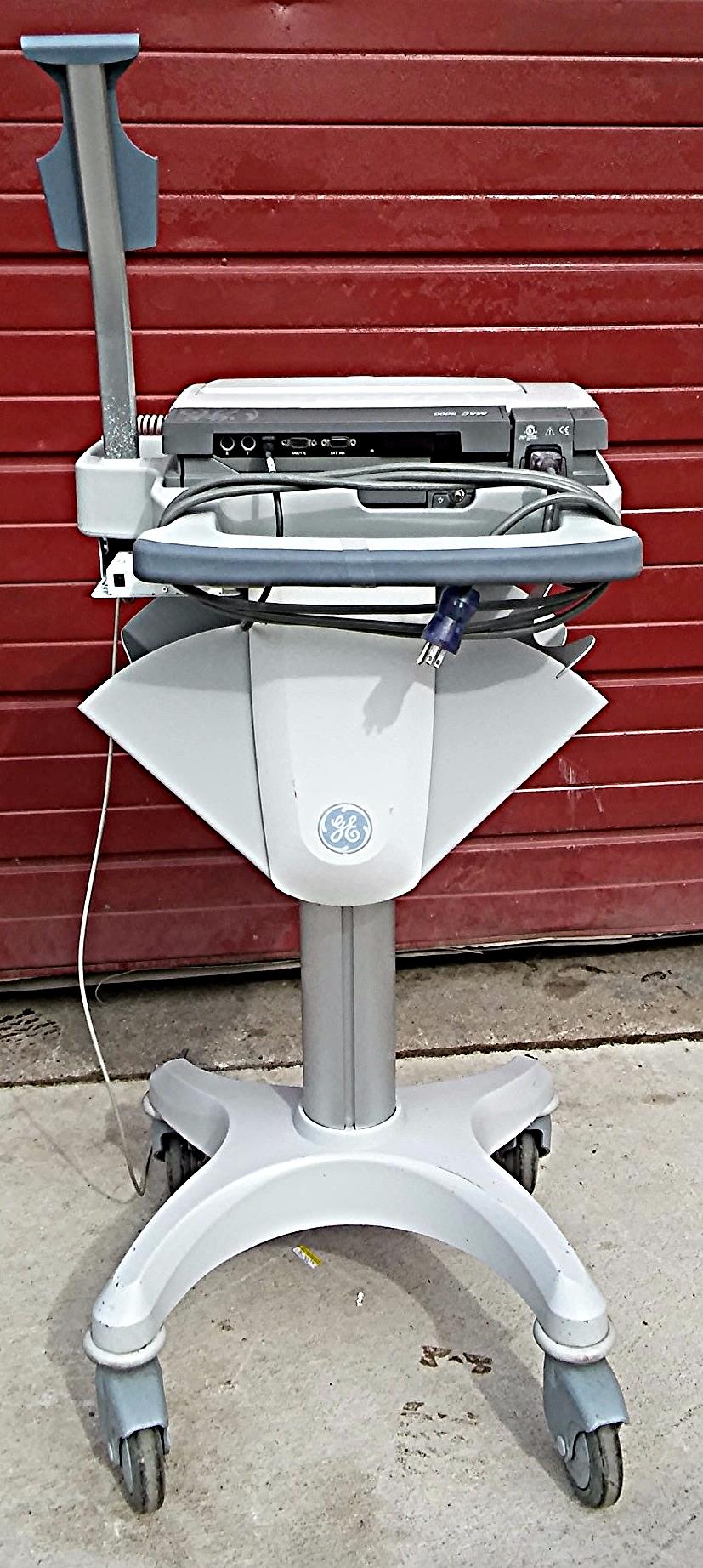 COMPLETE GE MARQUETTE MAC 5000 & SOFTWARE LEADS RESTING ECG EKG SYSTEM FREE SHIP