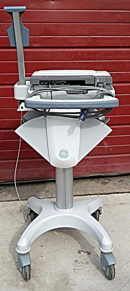 COMPLETE GE MARQUETTE MAC 5000 & SOFTWARE LEADS RESTING ECG EKG SYSTEM FREE SHIP